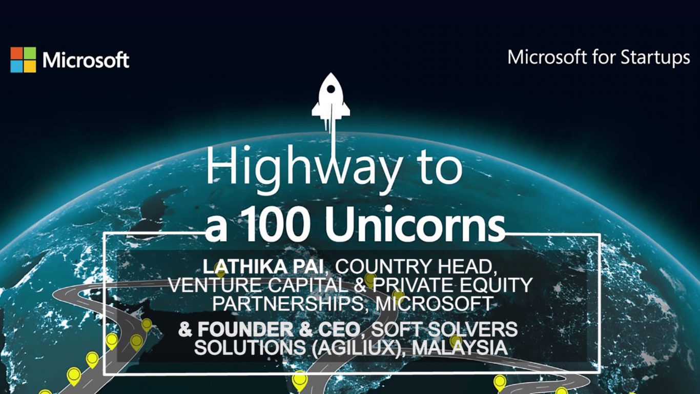Agiliux selected in top 100 Unicorns by Microsoft