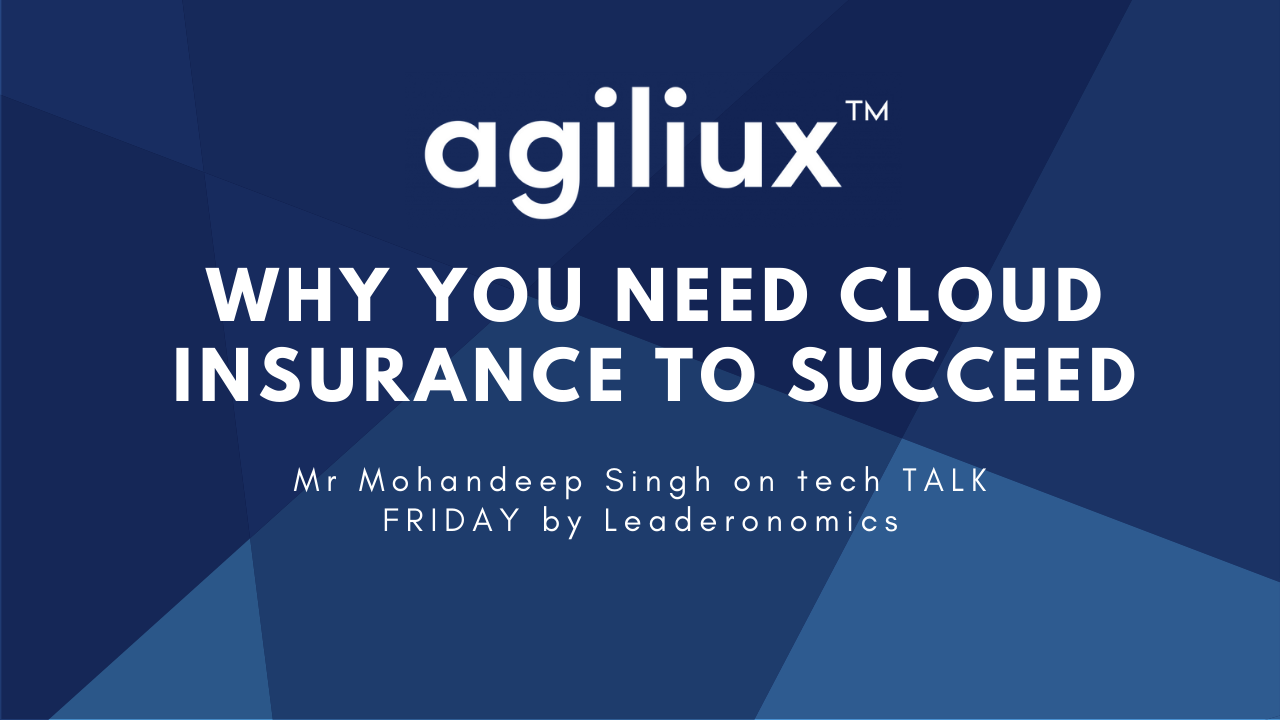 agiliux why you need cloud insurance