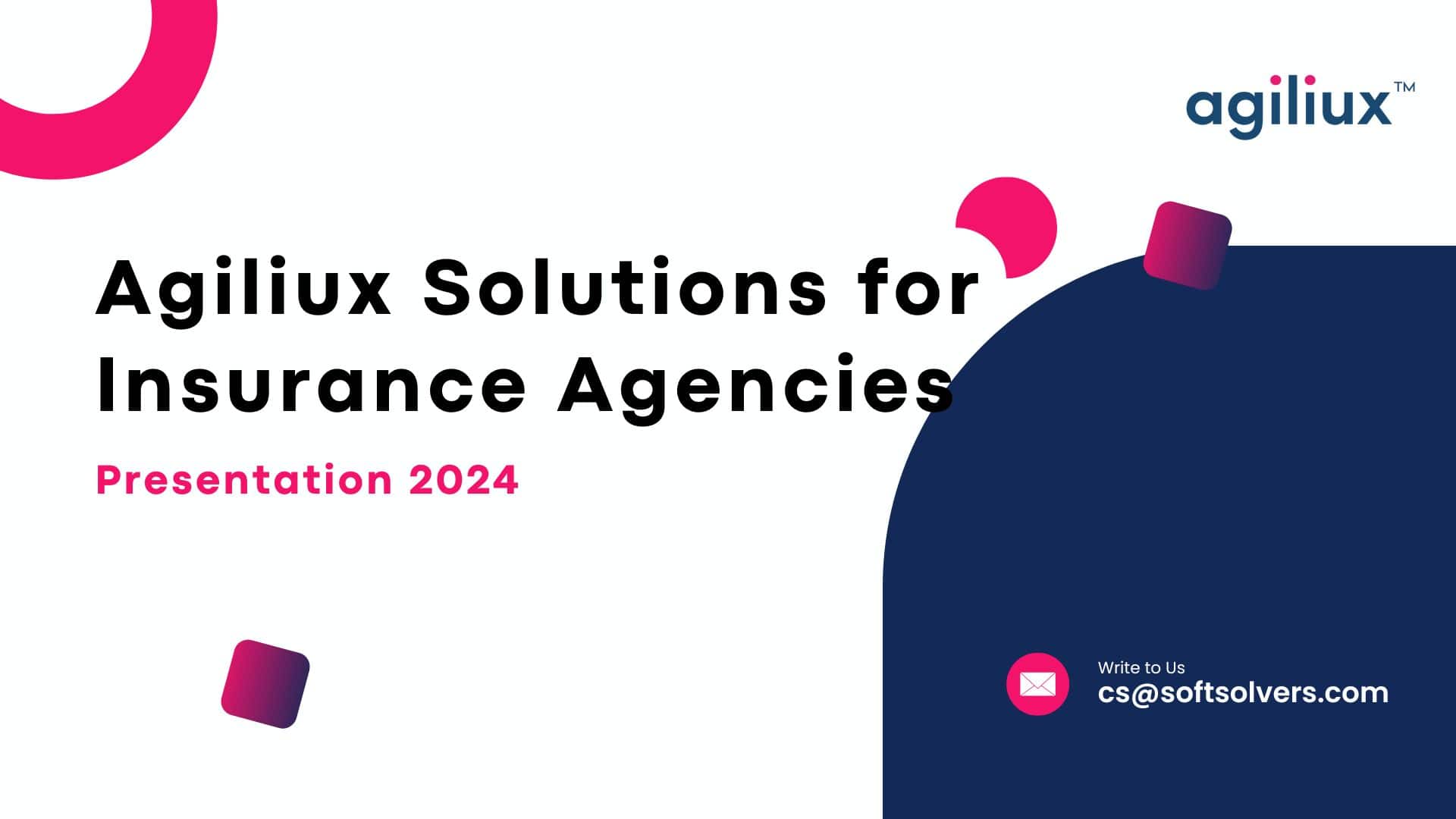 Agiliux Solutions for Insurance Agencies