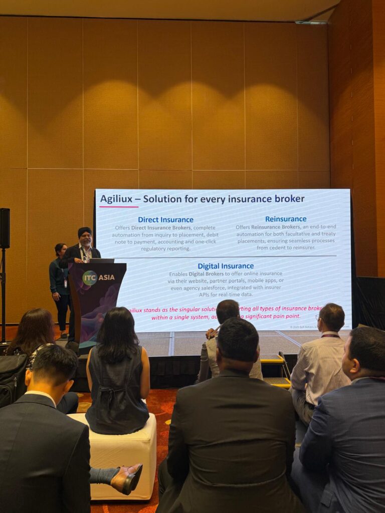 Agilux is building the operating system for Insurance Brokers facilitating Direct Insurance, Reinsurance and Digital Insurance.