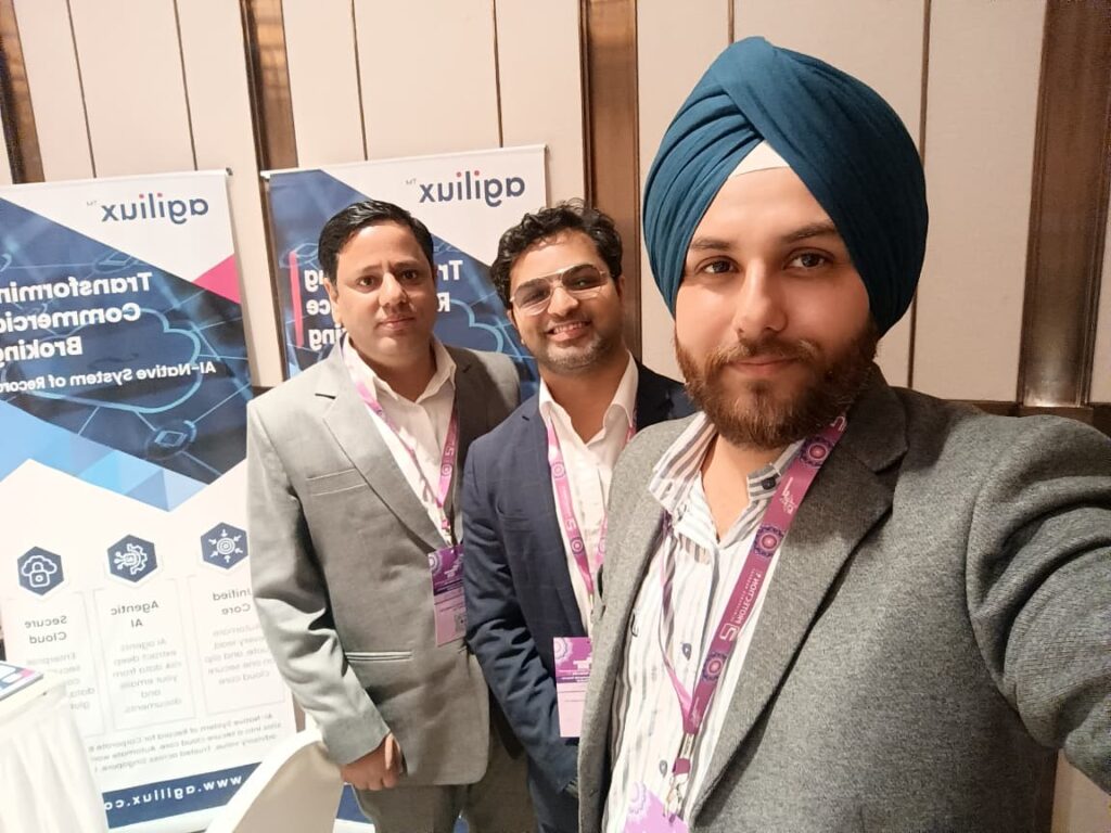 Agiliux team at the 19th India Rendezvous in Mumbai