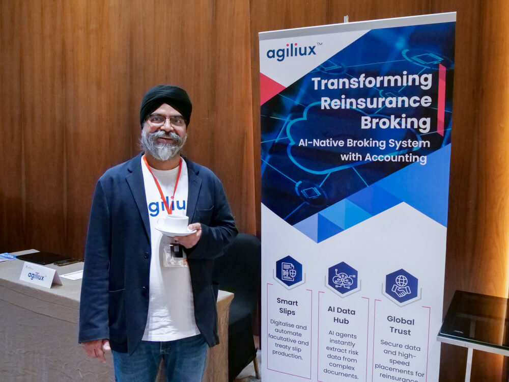 Agiliux CEO, Mohandeep Singh, at 14th Asia Insurance Review Brokers Summit